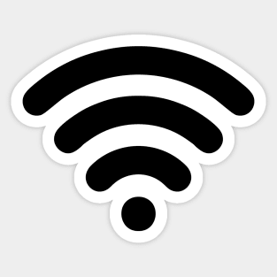 Wi-Fi Abstract Sticker